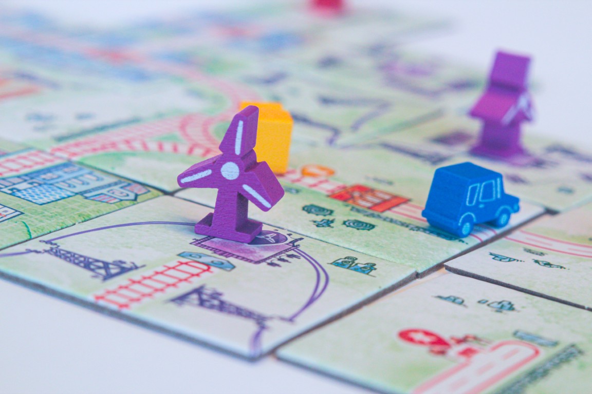 Horrible Railroad Tiles Energy Expansion Plättchenspiel Erweiterung