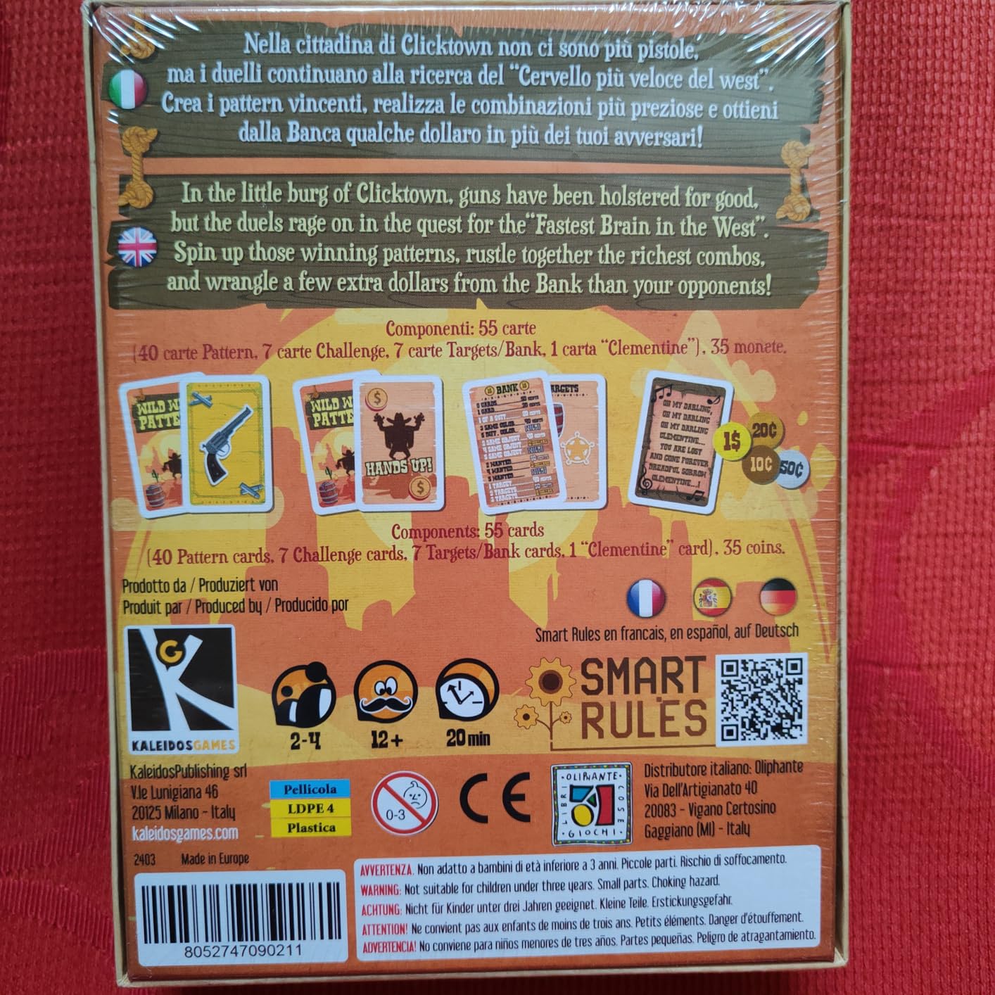 KaleidosGames Wild Wild Pattern Kartenspiel Western Duell
