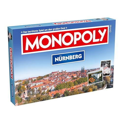 Winning Moves Monopoly Nürnberg Edition Brettspiel Deutsch 2-6 Spieler