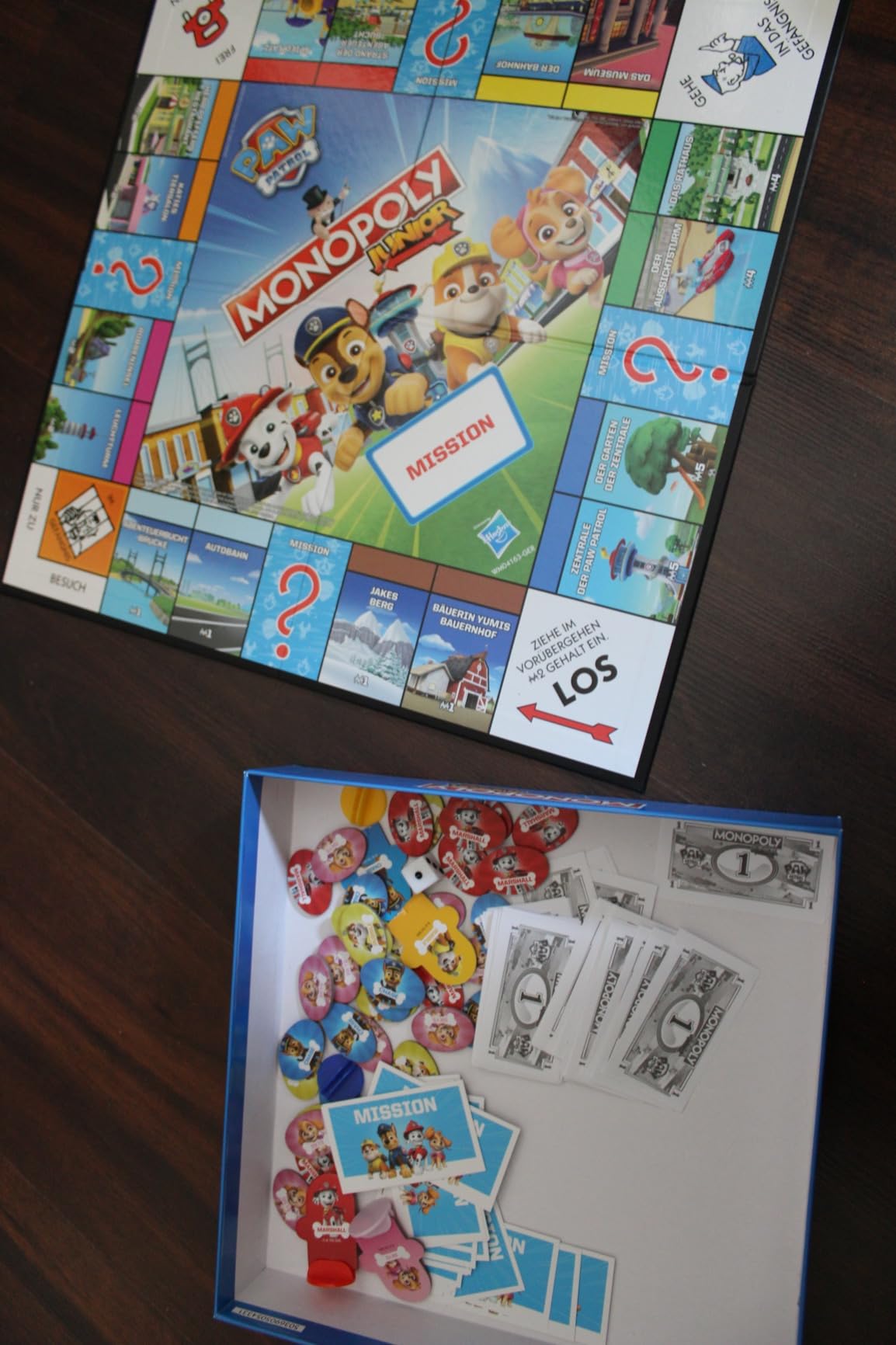Winning Moves Monopoly Junior Paw Patrol Brettspiel Deutsch