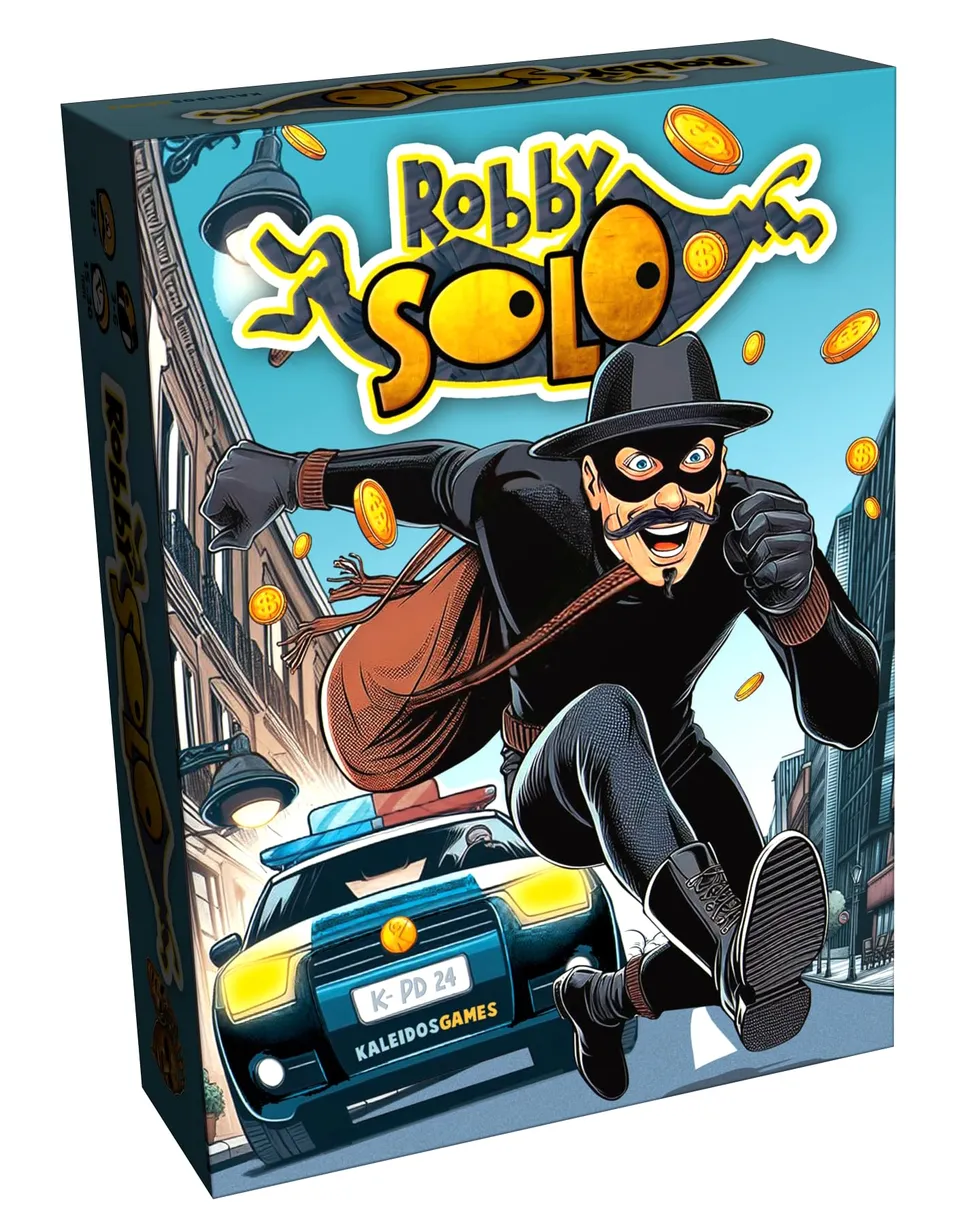 KaleidosGames Robby Solo Kartenspiel 3-6 Spieler Bankraub
