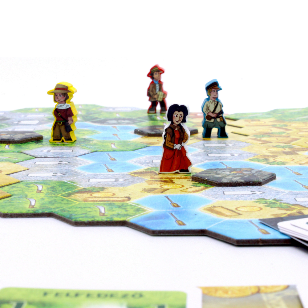 Meeple Sticker Quest for El Dorado Sticker Set beidseitig