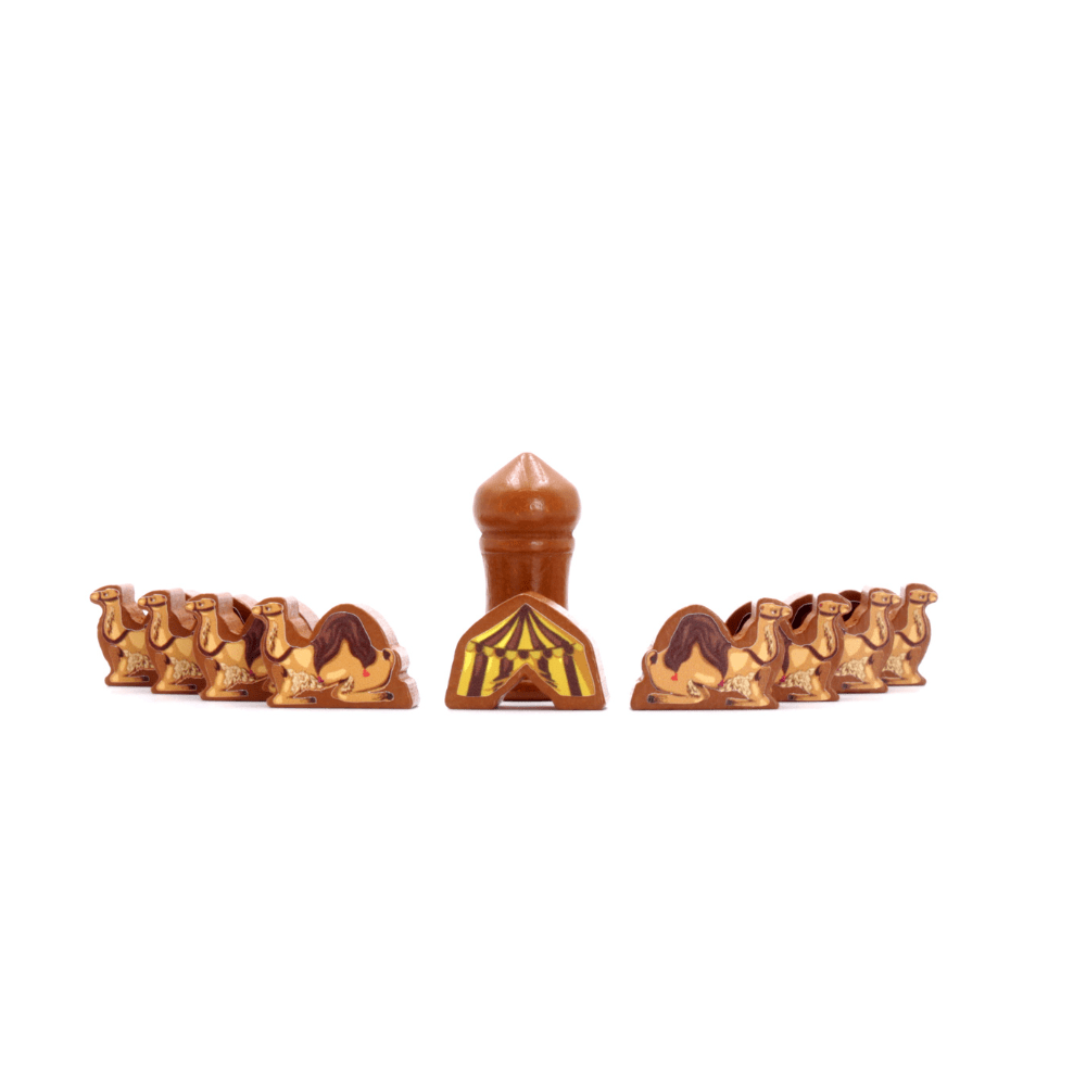 Meeple Sticker Five Tribes Whims of the Sultan Sticker Set