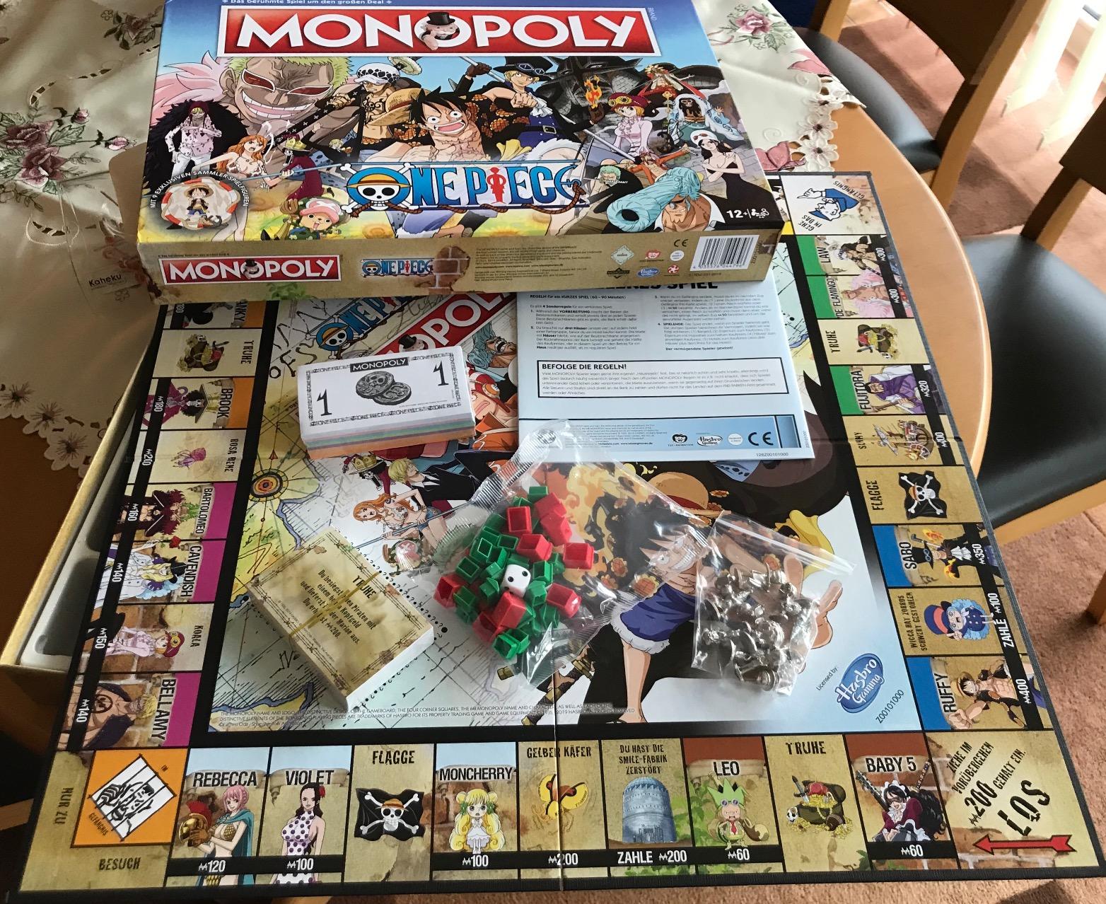 Winning Moves Monopoly One Piece Edition Brettspiel Deutsch ab 12