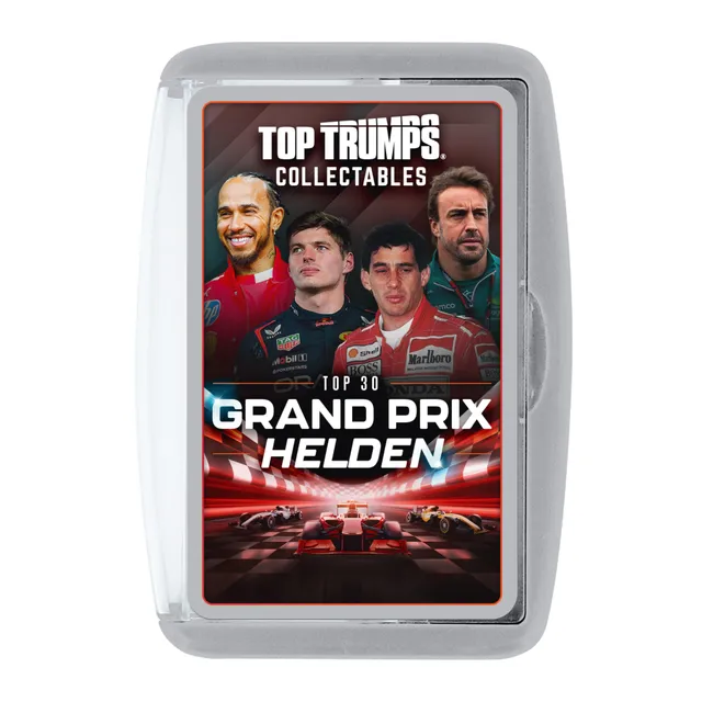 Top Trumps Collectables Grand Prix Helden Kartenspiel