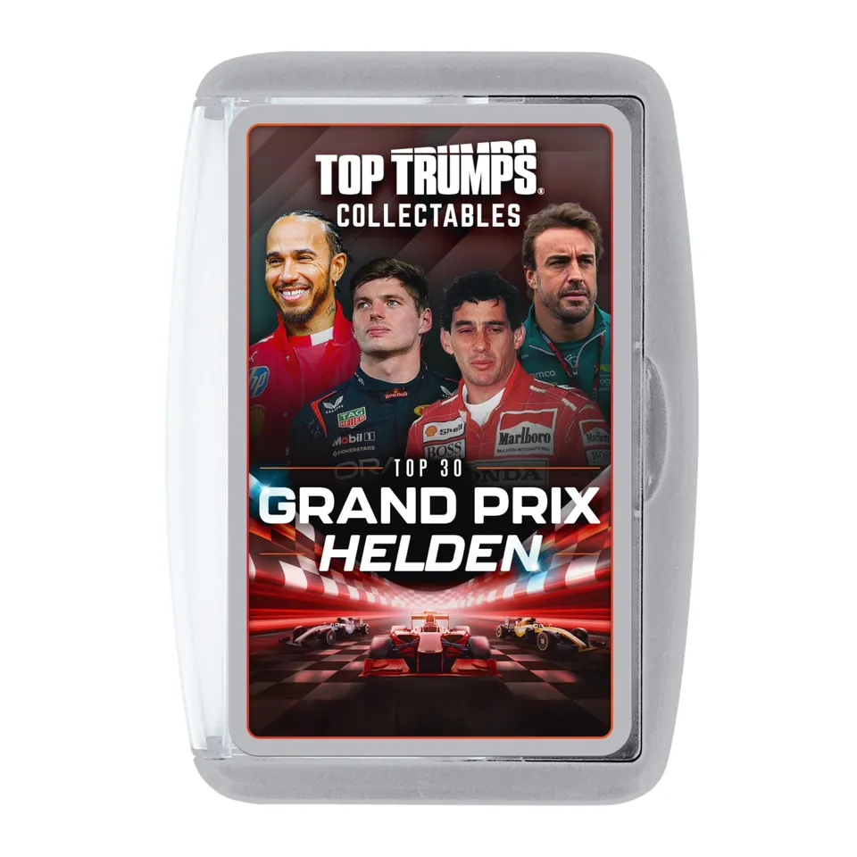Top Trumps Collectables Grand Prix Helden Kartenspiel