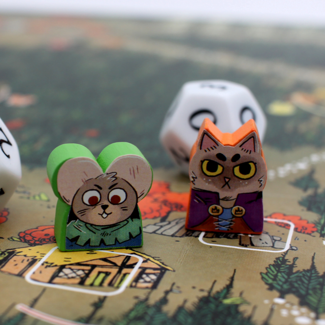 Meeple Sticker Stickers Root Sticker Set beidseitig