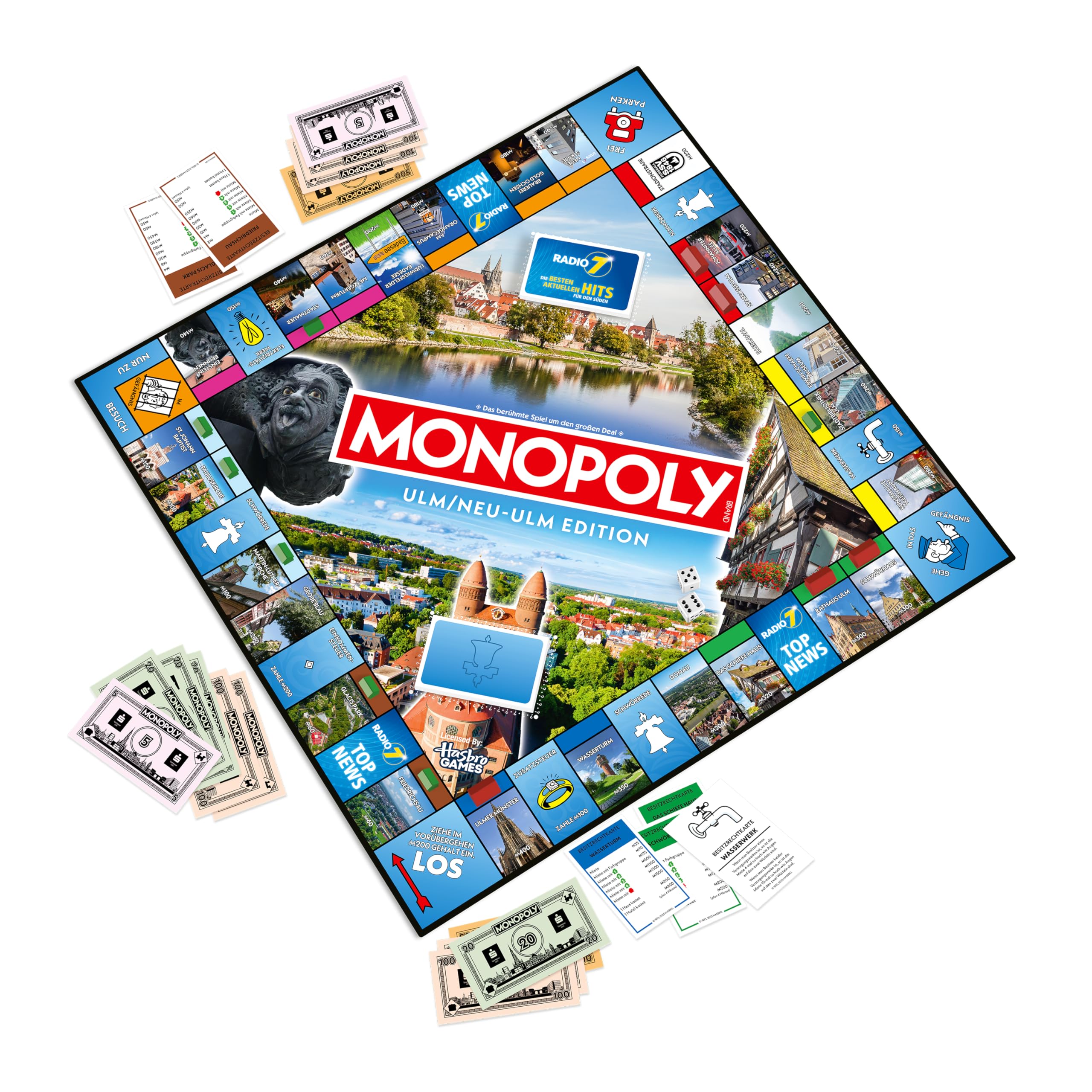 Winning Moves Monopoly Ulm Neu-Ulm Brettspiel 2-6 Spieler