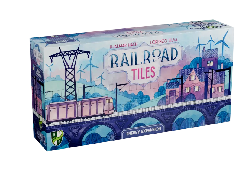 Horrible Railroad Tiles Energy Expansion Plättchenspiel Erweiterung