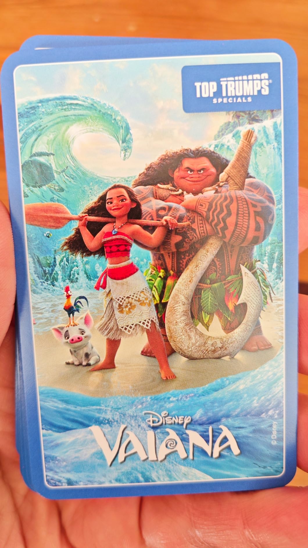 Top Trumps Vaiana Kartenspiel 30 Karten ab 6 Jahren