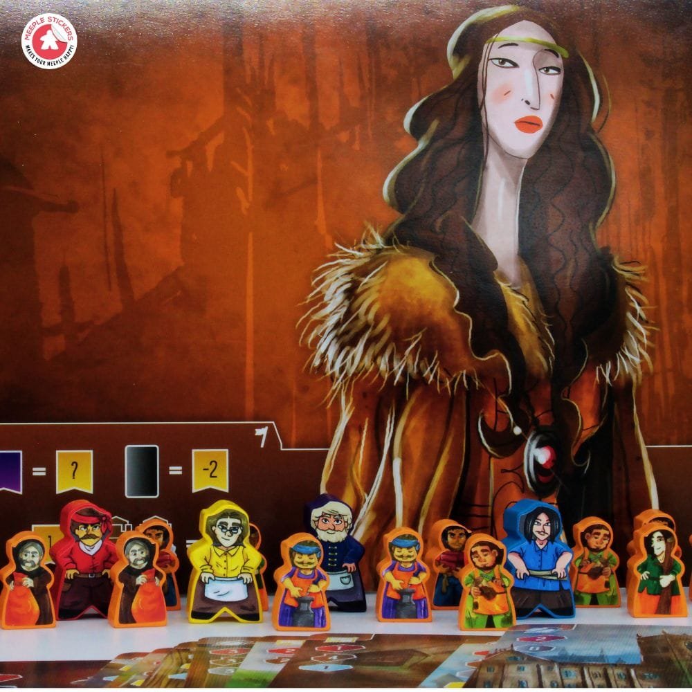 Meeple Sticker Architects Age of Artisans Sticker Set Meeple