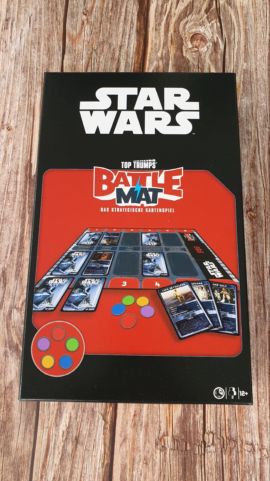 Winning Moves TOP TRUMPS Battle Mat Star Wars Brettspiel Skywalker Saga