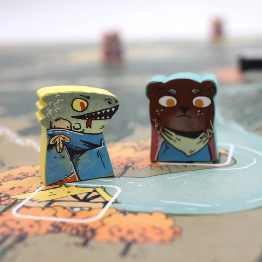 Meeple Sticker Root Riverfolk Sticker Set Fraktionen