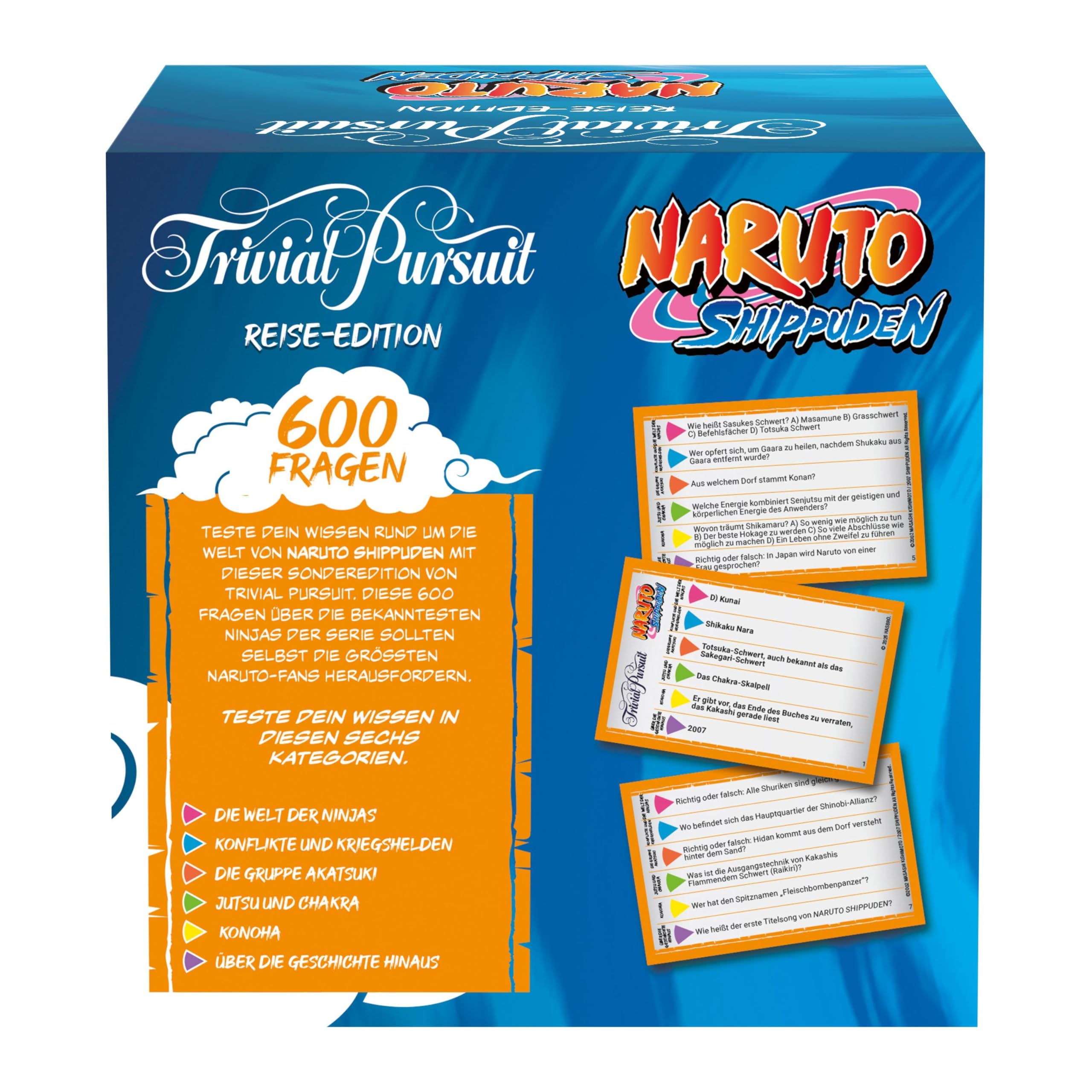 Winning Moves Trivial Pursuit Naruto Quizspiel 600 Fragen