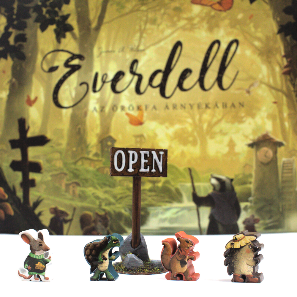 Meeple Sticker Everdell Base Sticker Set Grundspiel