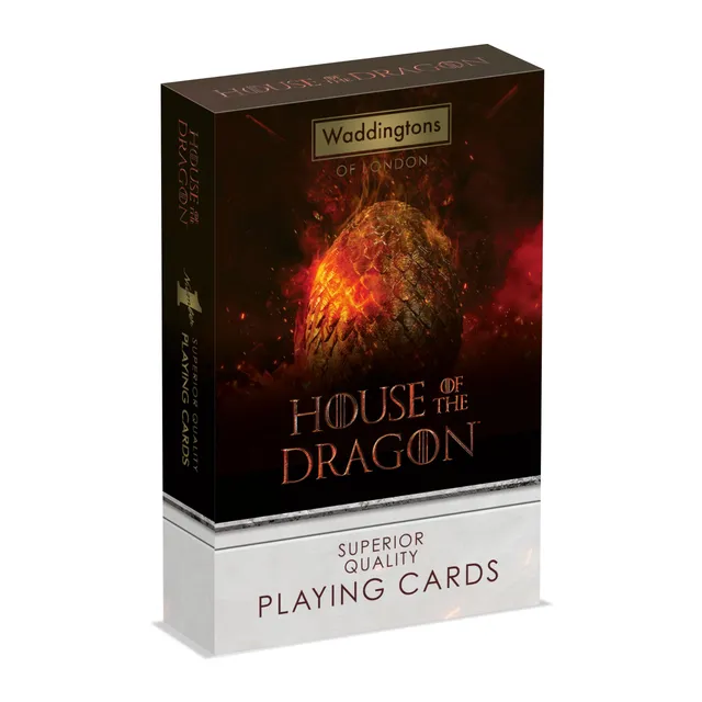 Winning Moves Number 1 House of the Dragon Spielkarten Deck
