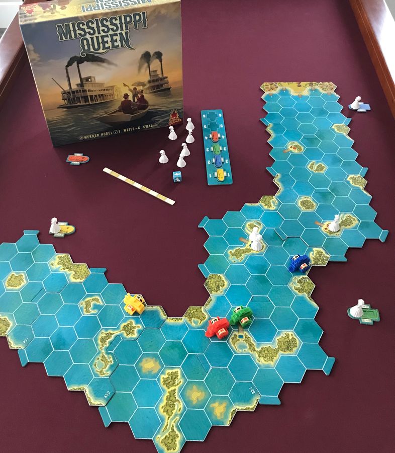 Keep Exploring Games Mississippi Queen Brettspiel 2-6 Spieler Rennen