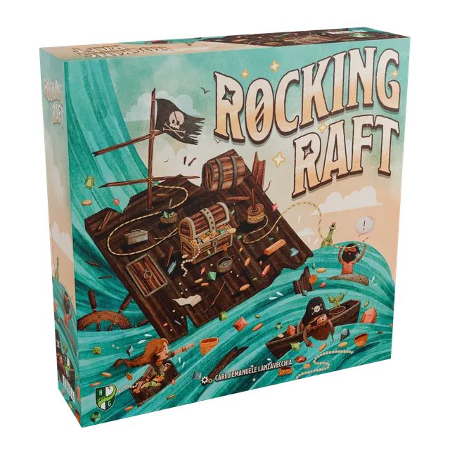 Horrible Rocking Raft Geschicklichkeitsspiel Basisspiel