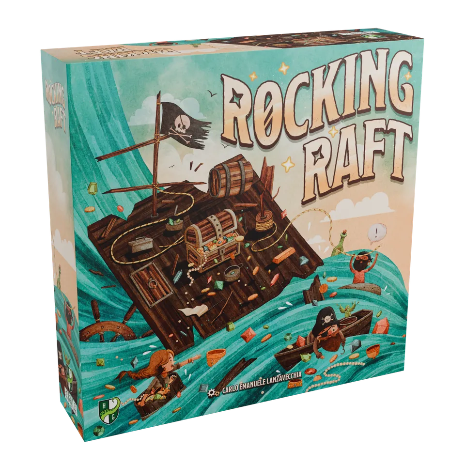 Horrible Rocking Raft Geschicklichkeitsspiel Basisspiel