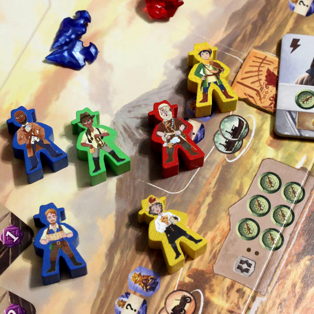 Meeple Sticker Lost Ruins of Arnak Sticker Set 26 Stück