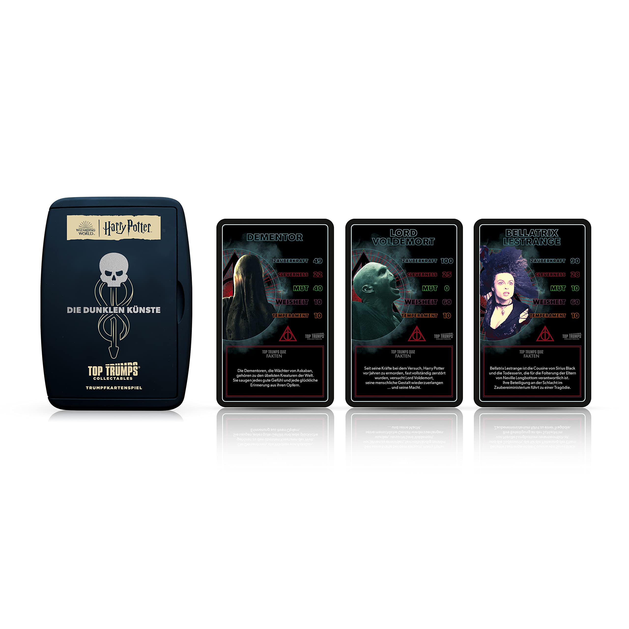 Top Trumps Collectables Harry Potter Dunkle Künste Quartett