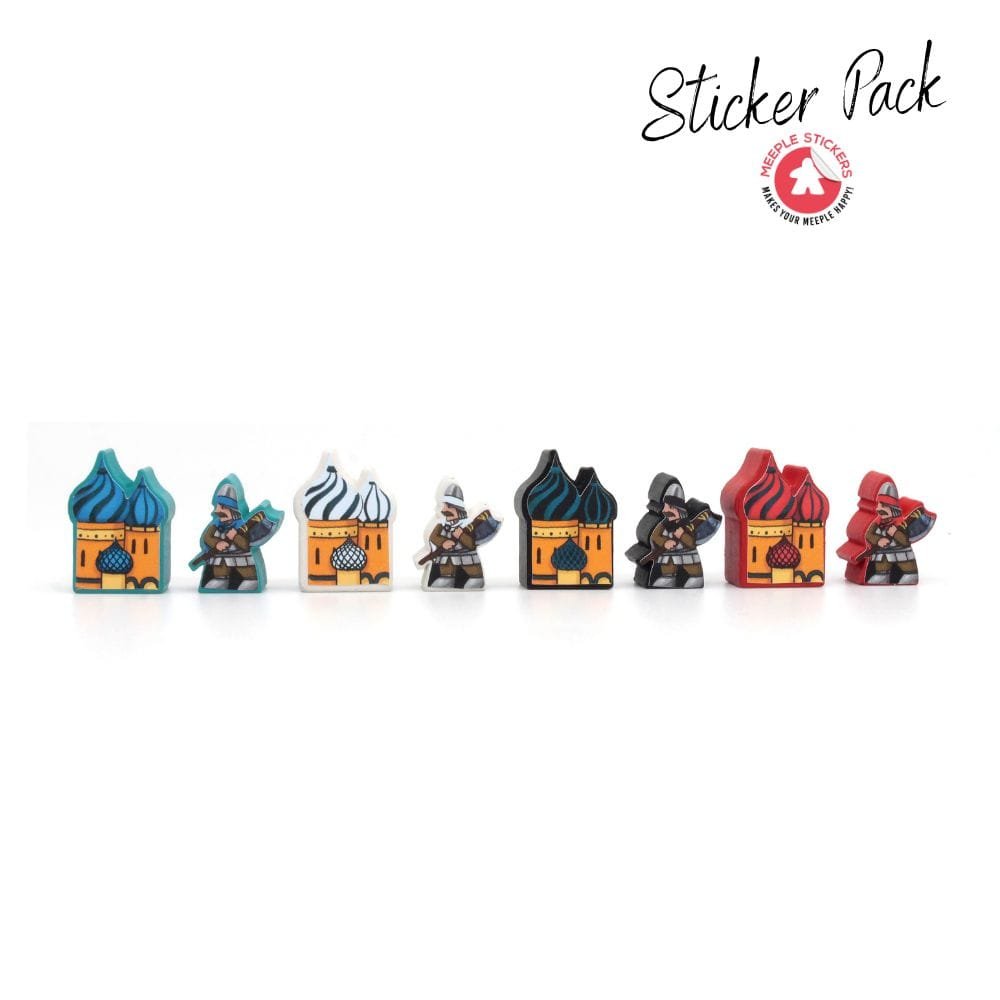 Meeple Sticker The First Tsar Ivan the Terrible Sticker Set