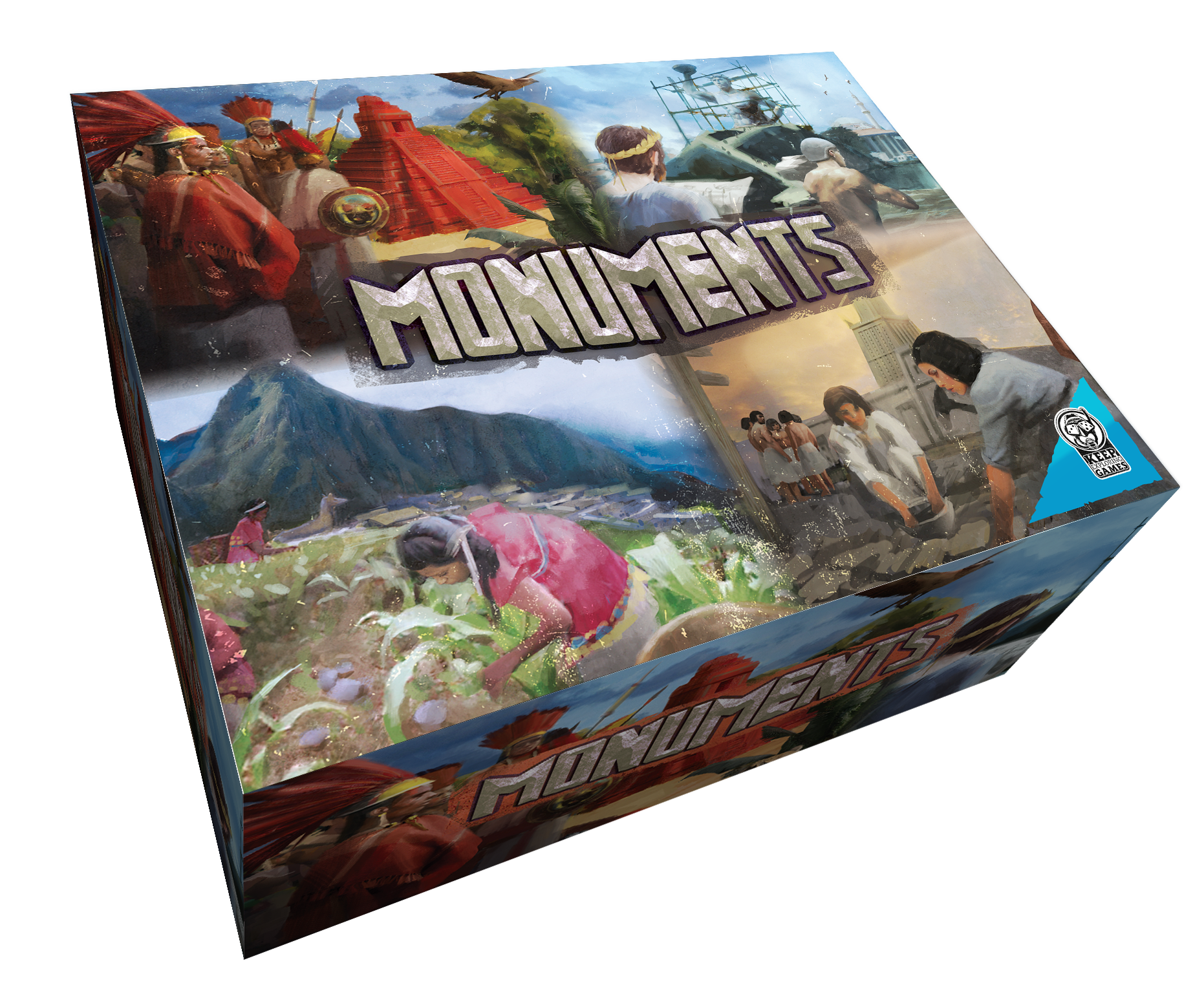 Keep Exploring Games Monuments Englisch Deluxe Brettspiel