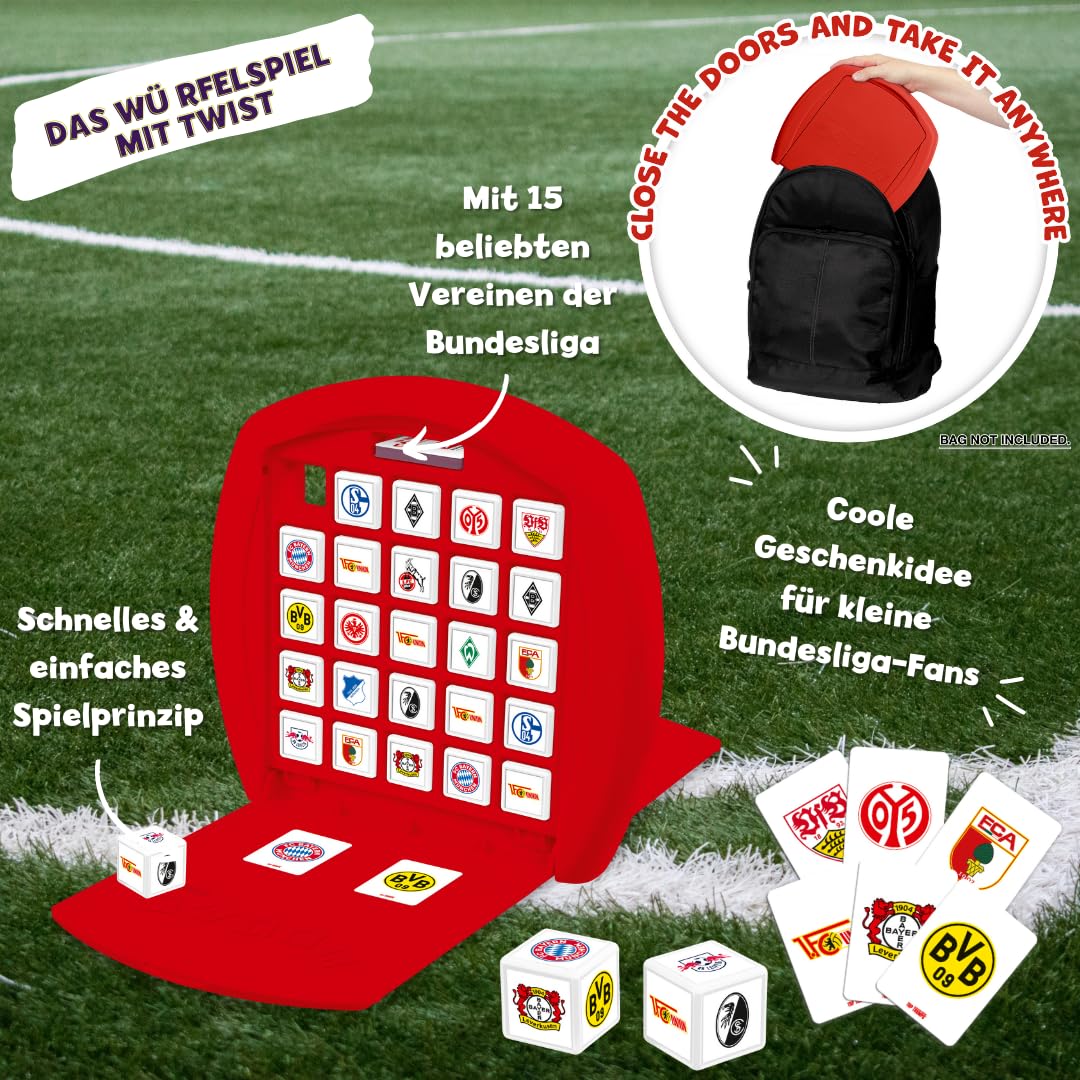 Winning Moves Top Trumps Match Bundesliga Edition Würfelspiel 25 Würfel
