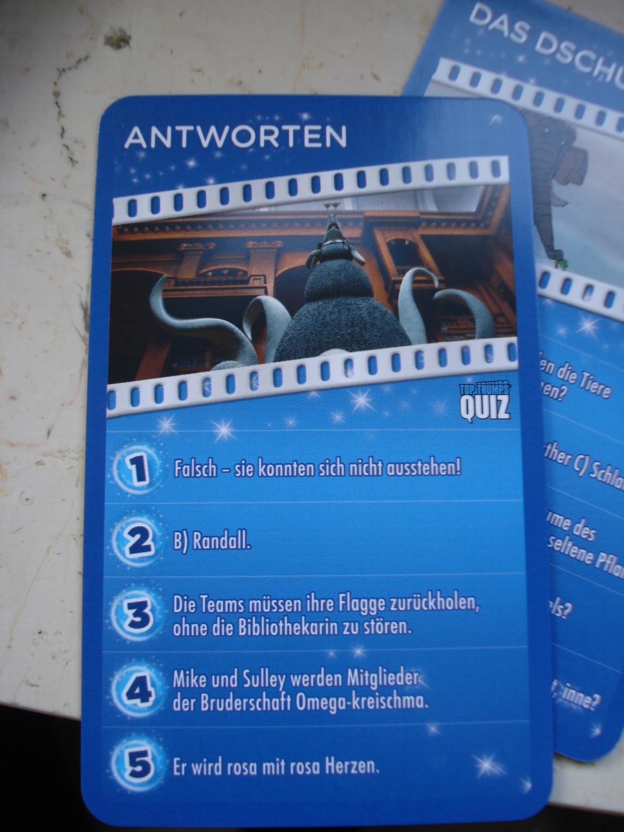 Winning Moves Top Trumps Quiz Disney Kartenspiel Deutsch ab 6