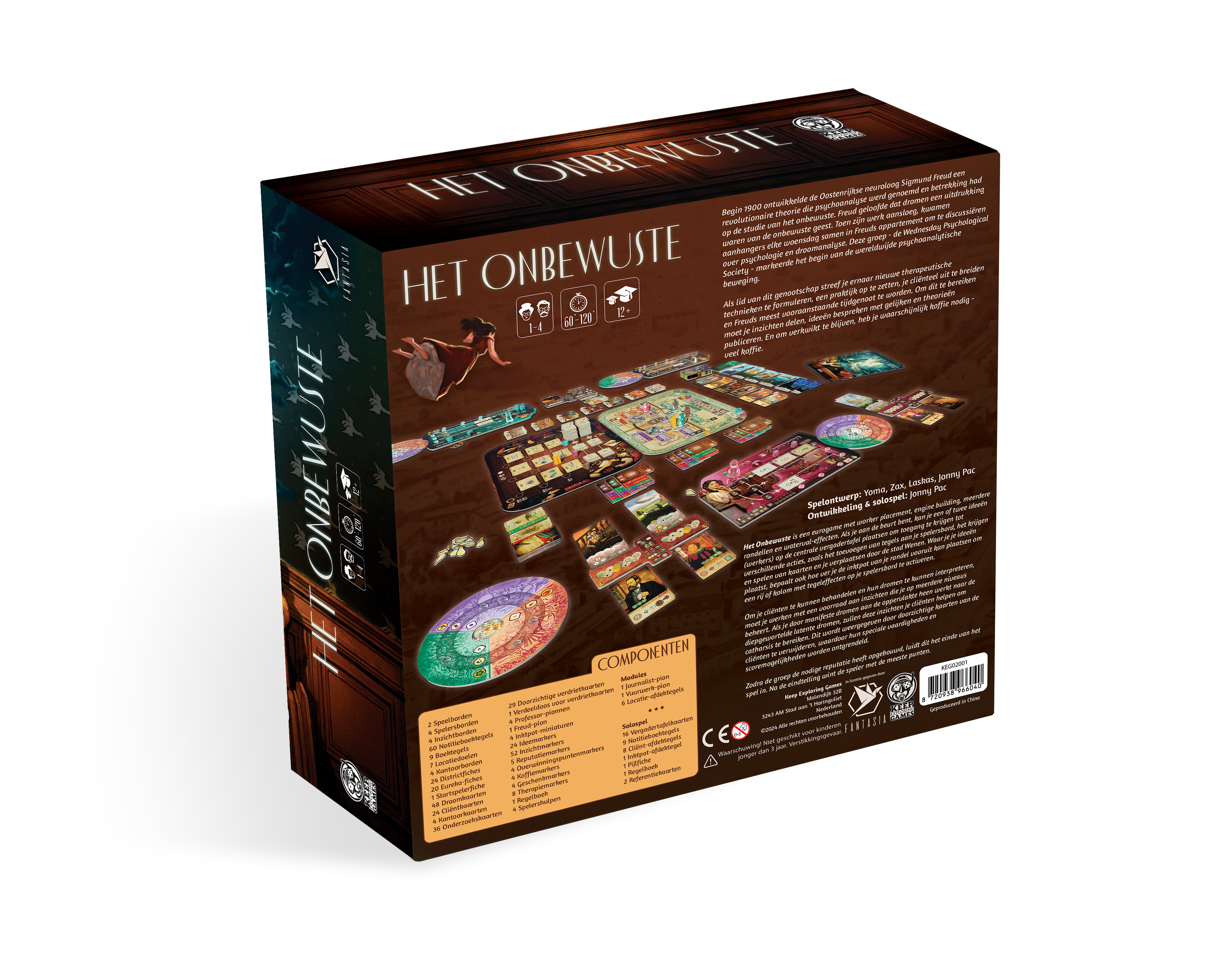 Keep Exploring Games Het Onbewuste Brettspiel Psychoanalyse
