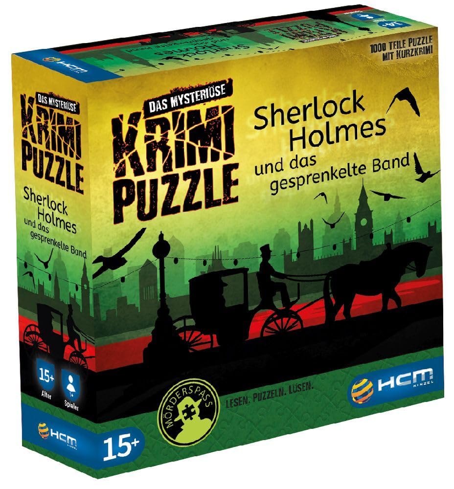 HCM Kinzel Sherlock Holmes Krimi Puzzle 1000 Teile