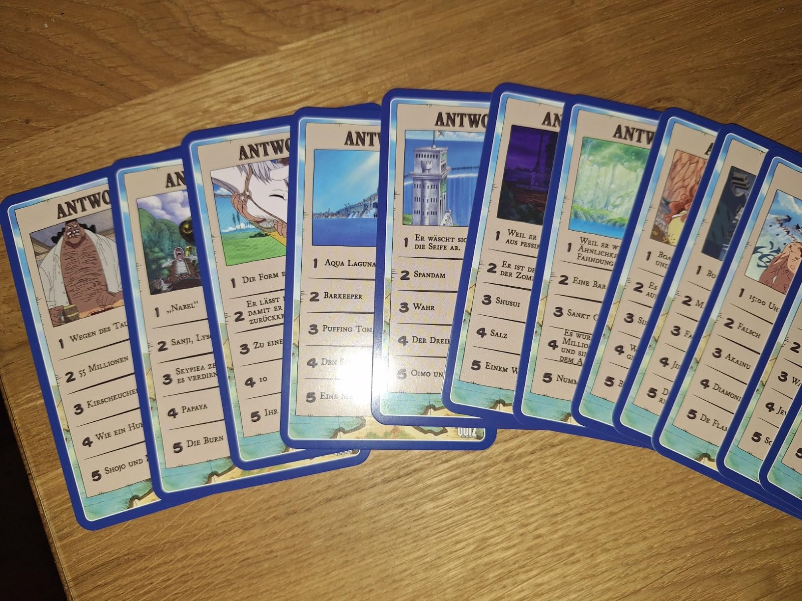 Winning Moves Top Trumps Quiz One Piece Edition Kartenspiel Deutsch