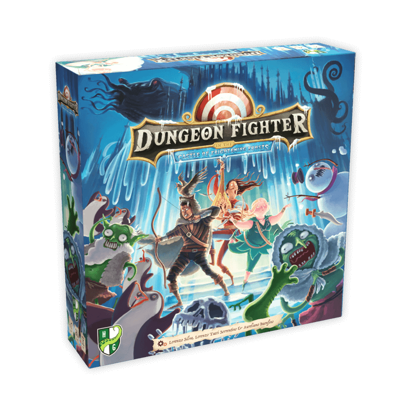 Horrible Dungeon Fighter Castle of Frightening Frosts Brettspiel