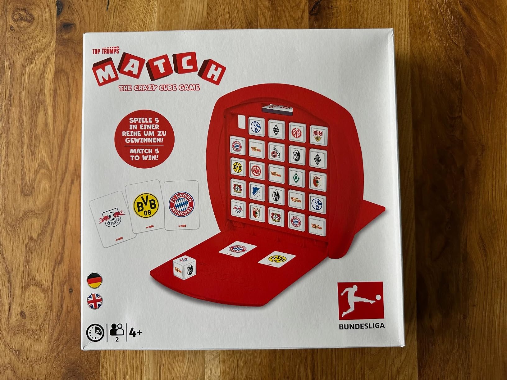 Winning Moves Top Trumps Match Bundesliga Edition Würfelspiel 25 Würfel