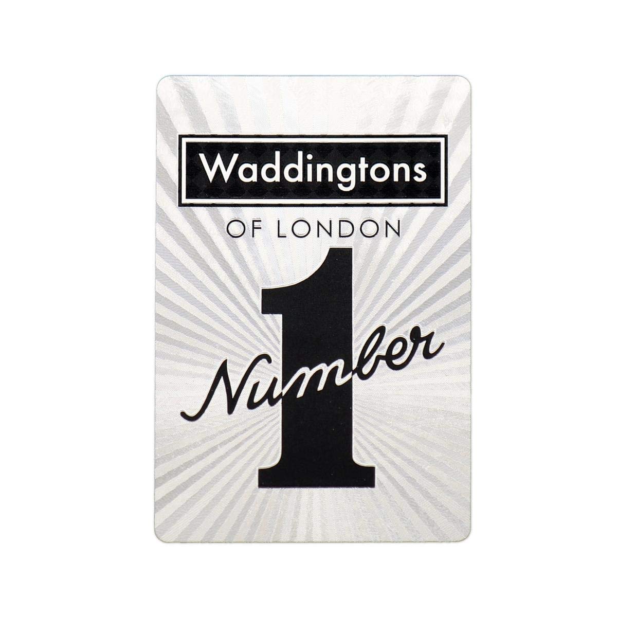 Winning Moves Number 1 Spielkarten Platinum Deck Platin 54 Karten