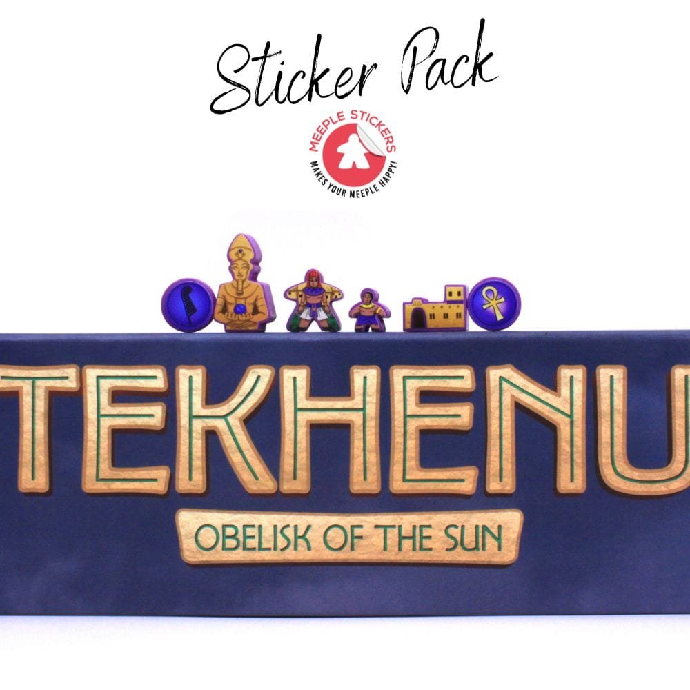 Meeple Sticker Stickers Tekhenu Obelisk of the Sun Set