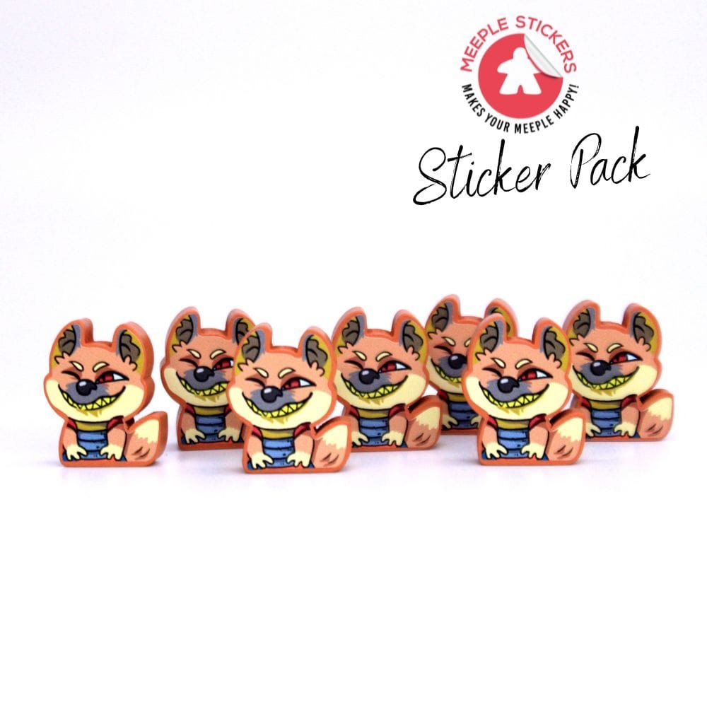 Meeple Sticker Keep the Heroes Out Sticker Set Monster