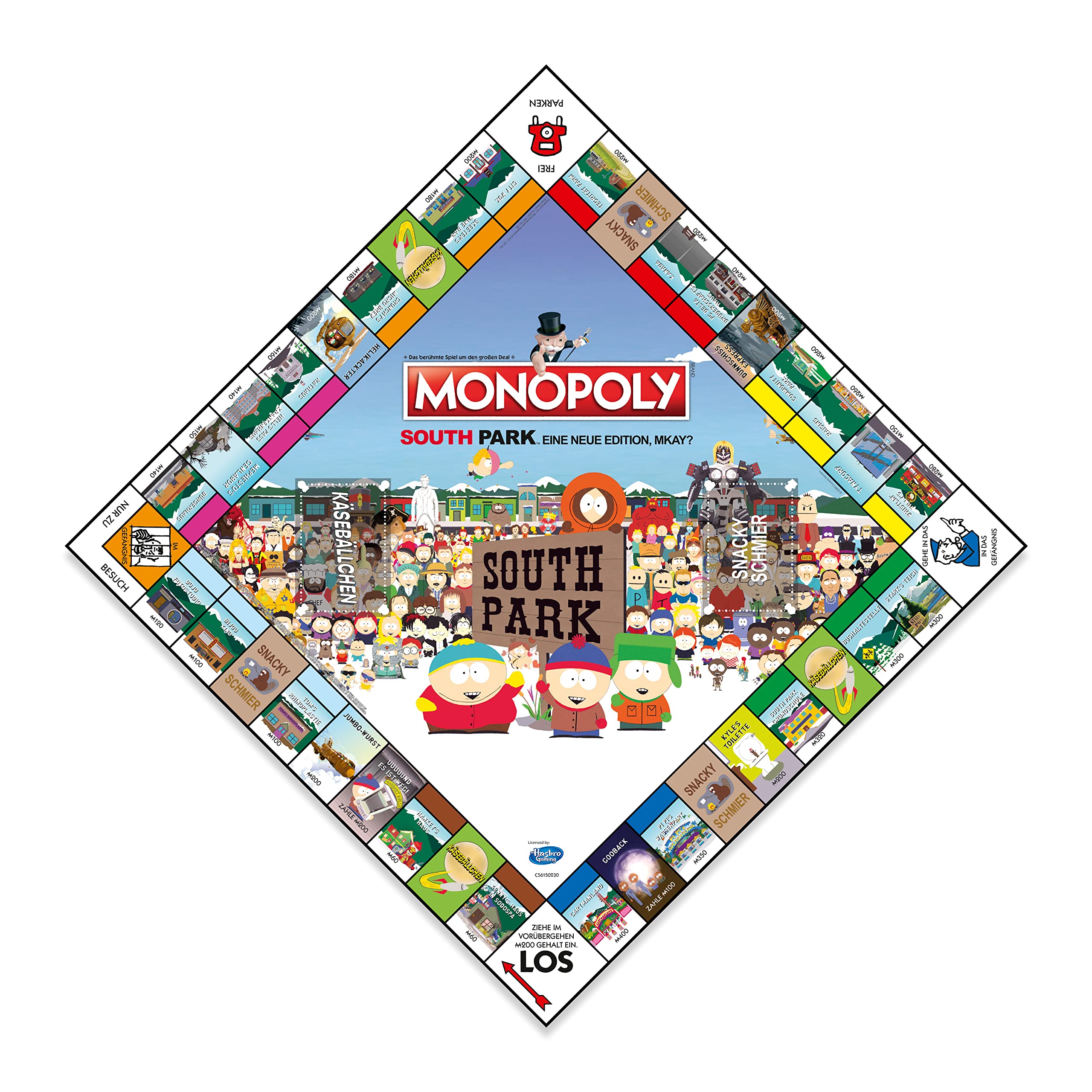Winning Moves Monopoly South Park Brettspiel Deutsch ab 18 Jahren