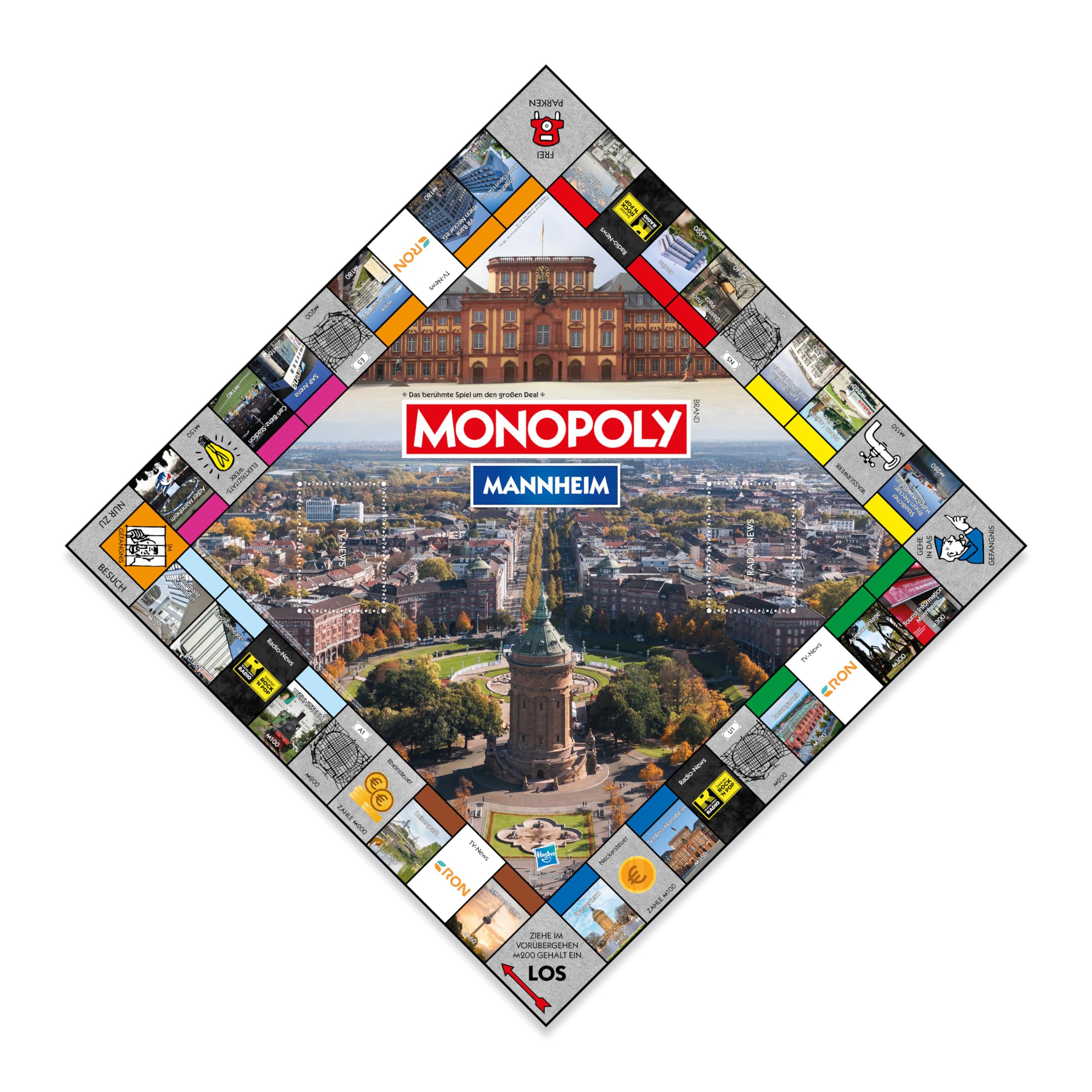 Winning Moves Monopoly Mannheim Edition Brettspiel Deutsch 2-6 Spieler