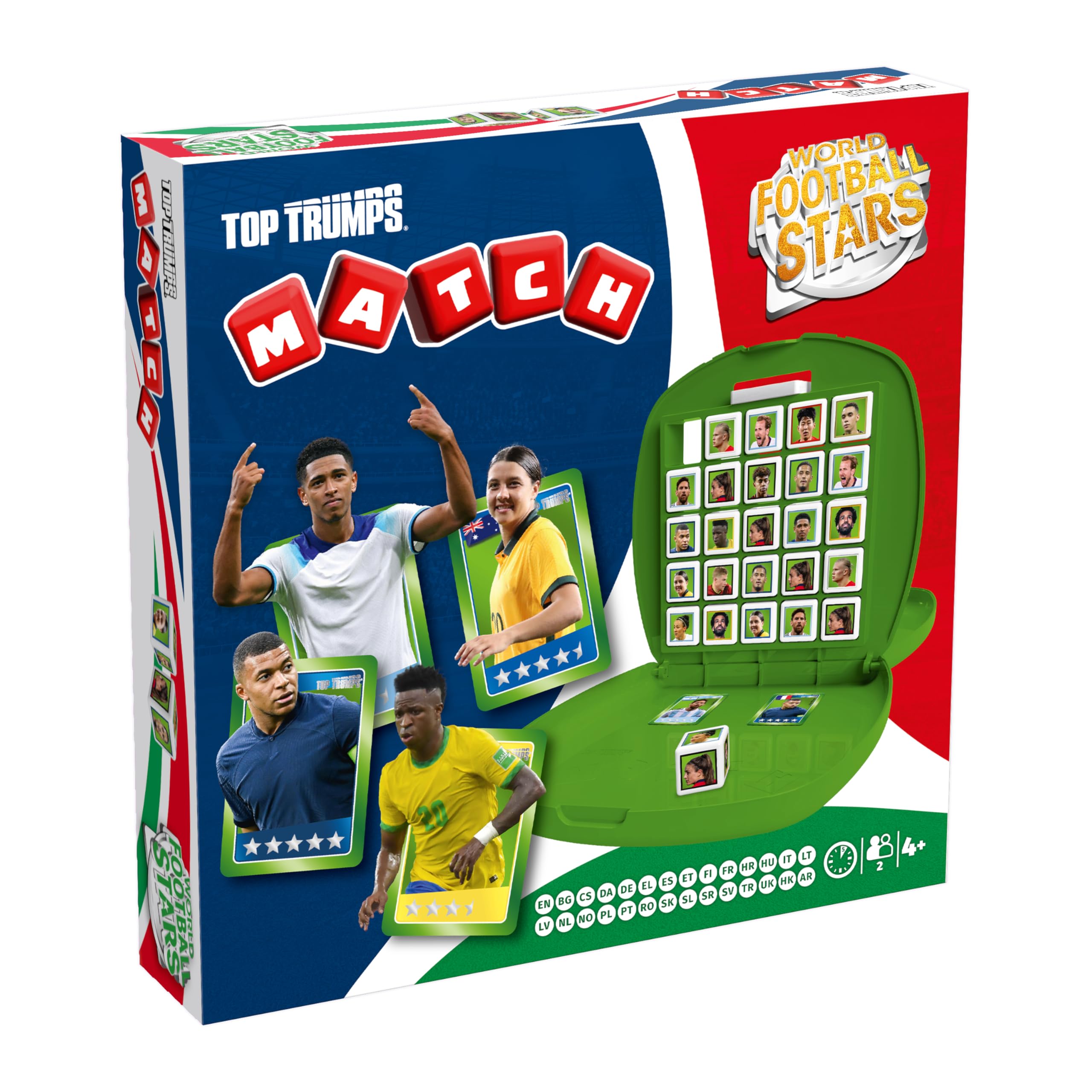 Winning Moves Top Trumps Match Weltfussballstars Würfelspiel