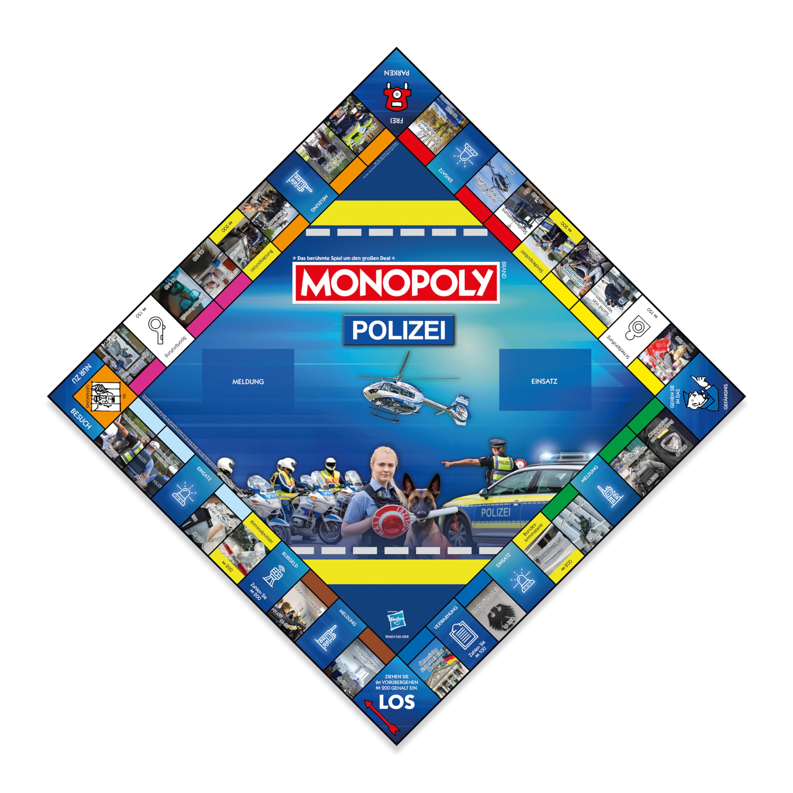 Winning Moves Monopoly Polizei 2.0 Brettspiel 2-6 Spieler