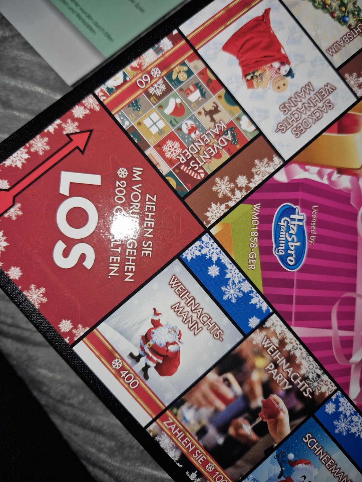 Winning Moves Monopoly Weihnachten Edition Brettspiel ab 8 Jahren