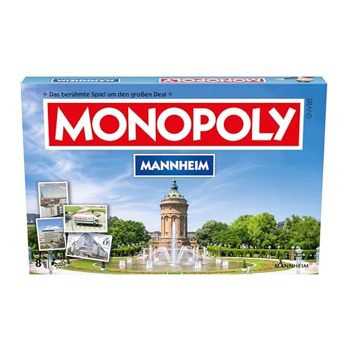 Winning Moves Monopoly Mannheim Edition Brettspiel Deutsch 2-6 Spieler