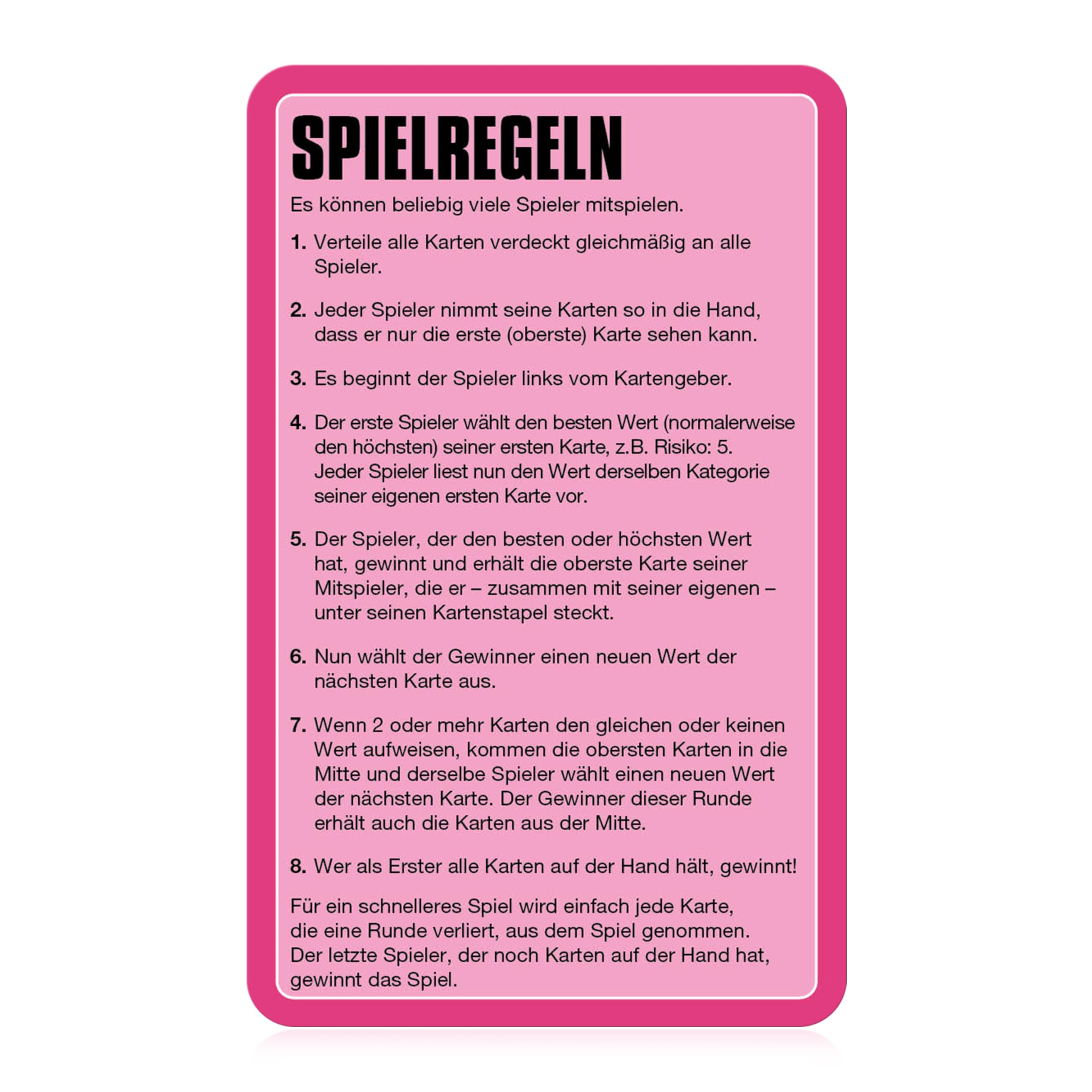 Top Trumps Collectables Squid Game Quartett 30 Karten