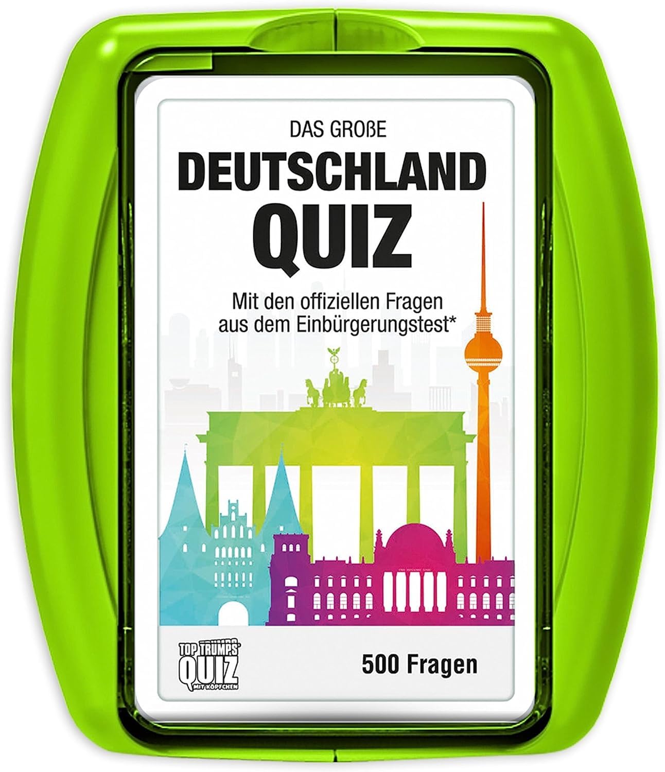 Top Trumps Quiz Deutschland Kartenspiel 100 Karten ab 8 Jahren