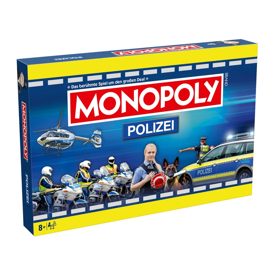 Winning Moves Monopoly Polizei 2.0 Brettspiel 2-6 Spieler