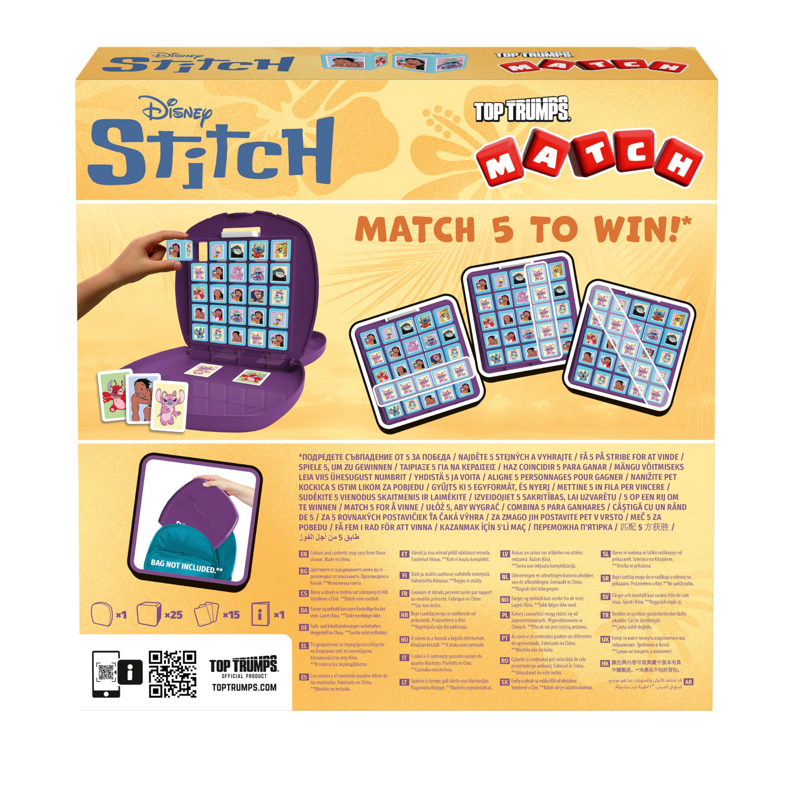Top Trumps Match Stitch Brettspiel 2 Spieler ab 4 Jahren