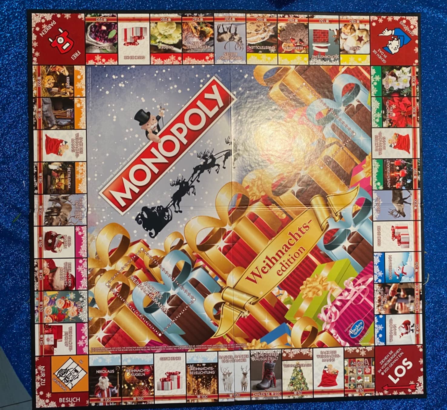 Winning Moves Monopoly Weihnachten Edition Brettspiel ab 8 Jahren