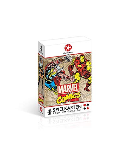 Winning Moves Number 1 Spielkarten Marvel Universe Kartendeck 54 Karten