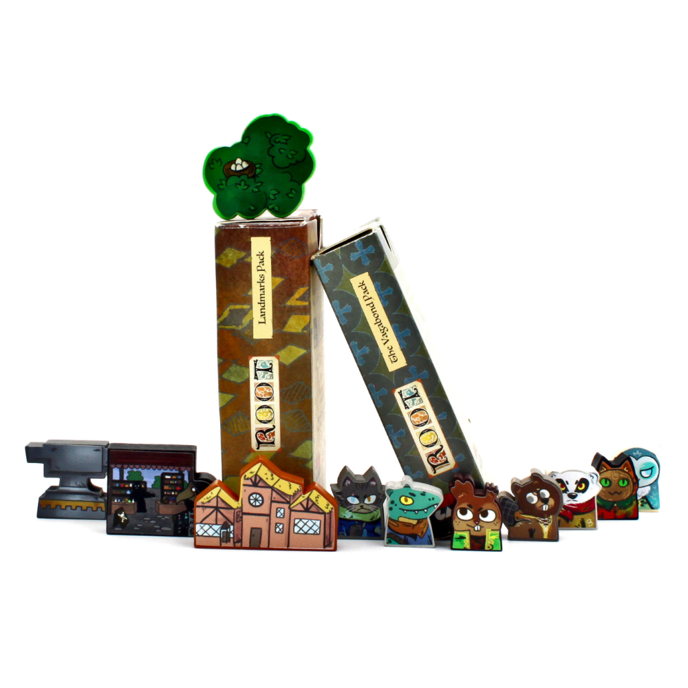 Meeple Sticker Root Vagabond Landmarks Sticker Set Token